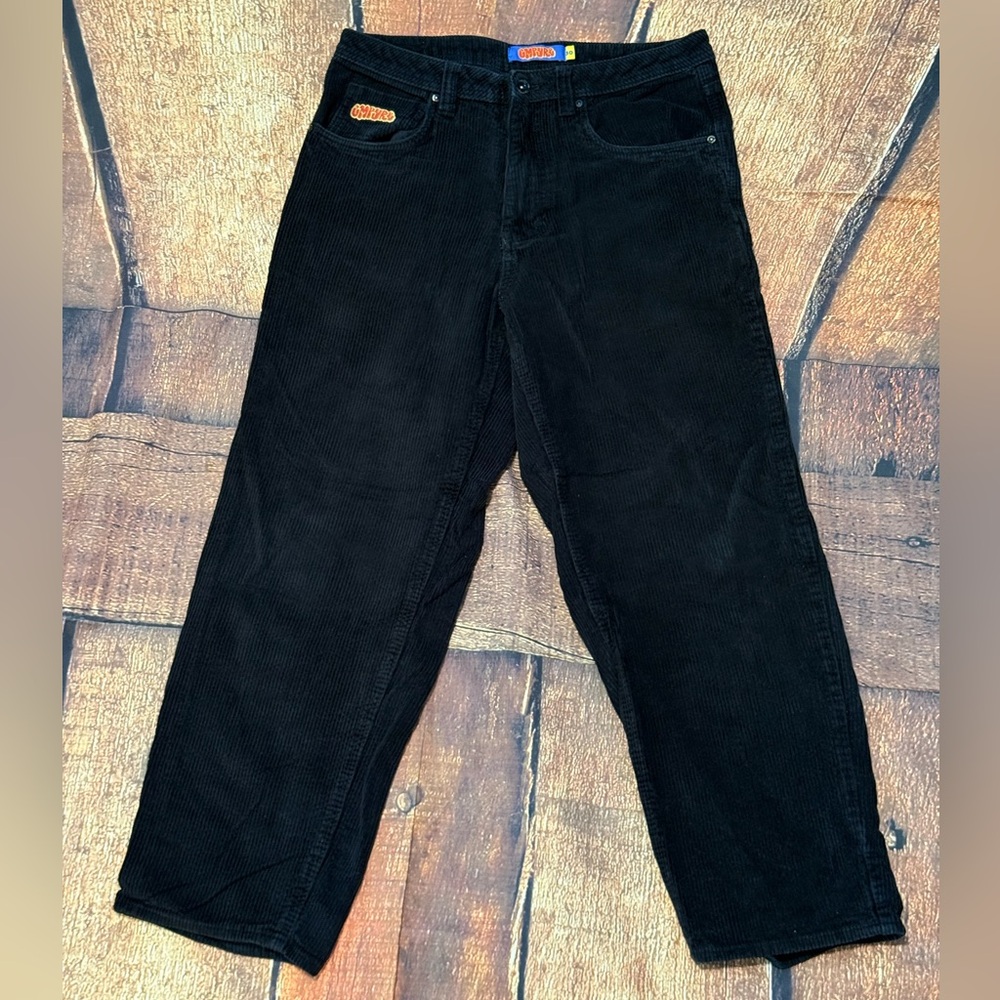 Men's Black Empyre Corduroy Pants 30x30